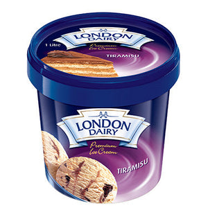 London Dairy Premium Ice Cream Tiramisu 500ml Imp