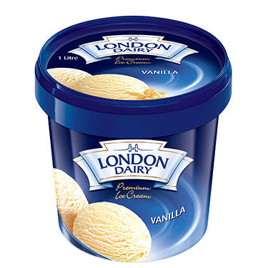 London Dairy Premium Ice Cream Vanilla 500ml Imp