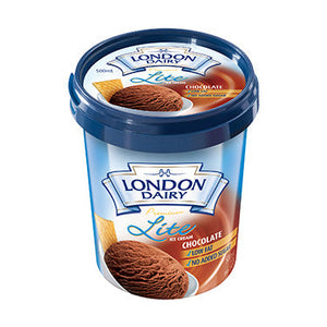 London Dairy Premium Lite Ice Cream Chocolate S/F 125ml Imp