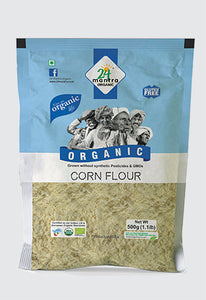 24 MANTRA ORGANIC CORN FLOUR 500GM