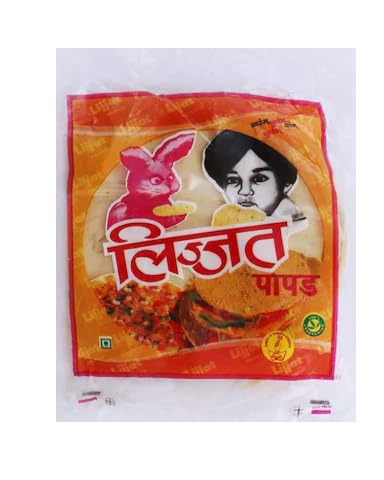 Lijjat Garlic Papad 200gm