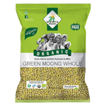 24 MANTRA ORGANIC GREEN MOONG DAL WHOLE 1KG