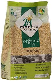 24 MANTRA ORGANIC MOONG DAL 500GM