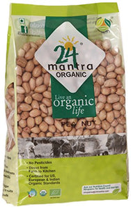 24 MANTRA ORGANIC RAW PEANUT 500GM