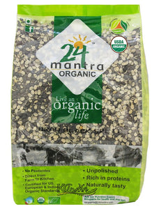 24 MANTRA ORGANIC URAD DAL BLACK SPLIT 500GM