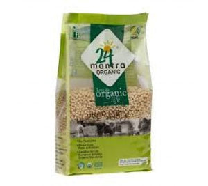 24 MANTRA ORGANIC URAD DAL WHITE WHOLE 500GM