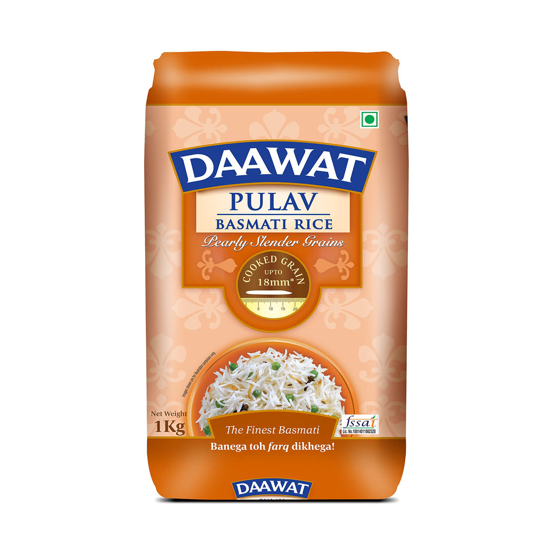 Daawat Pulao Basmati Rice  1kg