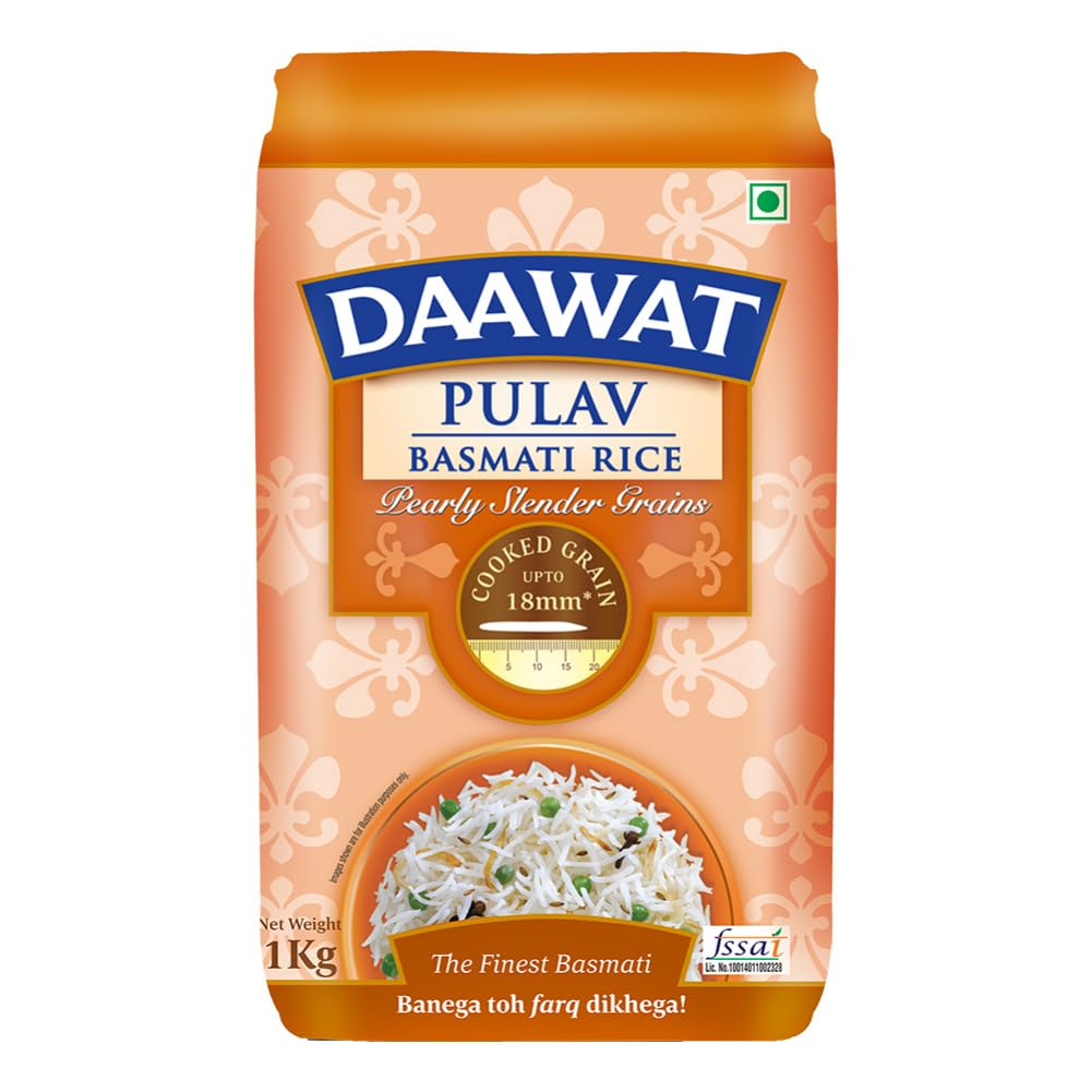 Daawat Pulao Basmati Rice  1kg