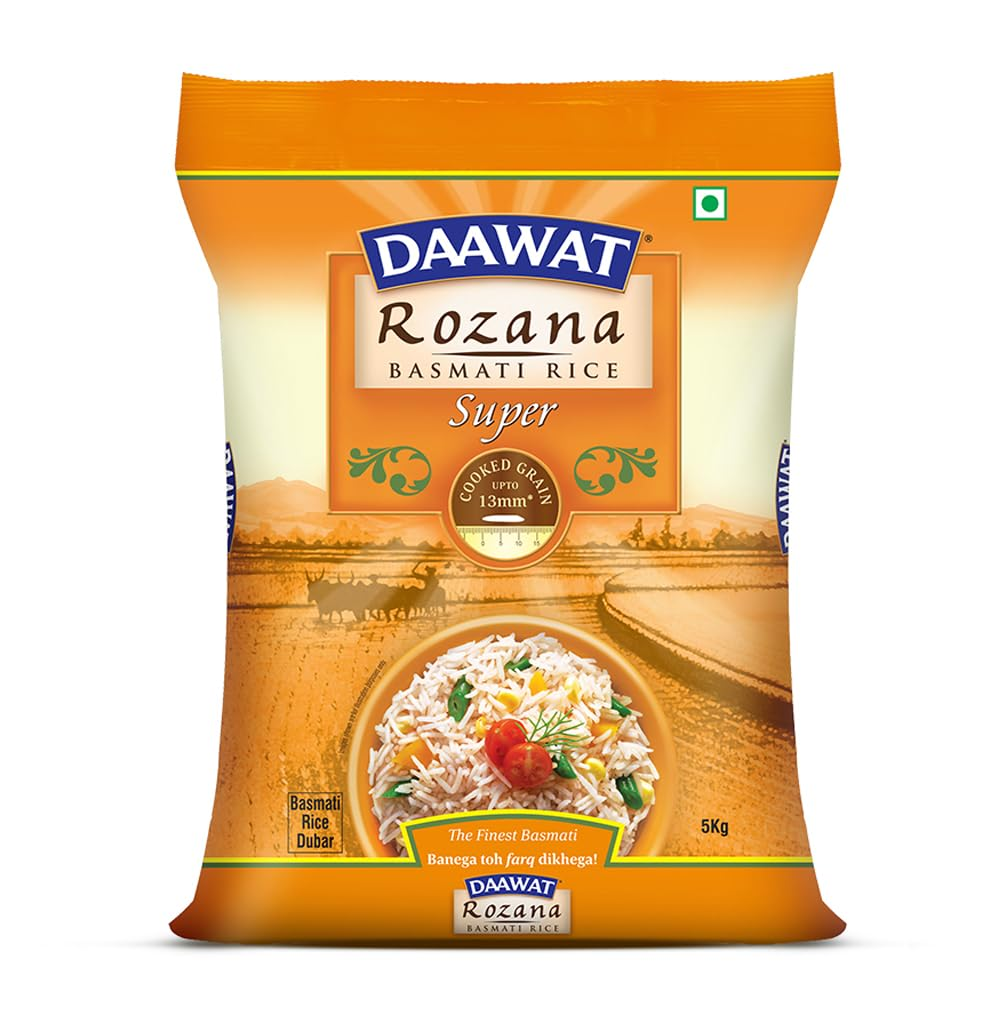 Daawat Rozana Basmati Rice Super 5kg