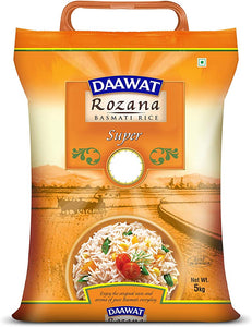 Daawat Rozana Basmati Rice Super 5kg
