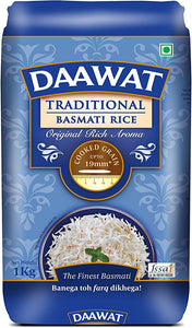 Daawat Traditional Basmati Rice Original Rich Aroma 1kg