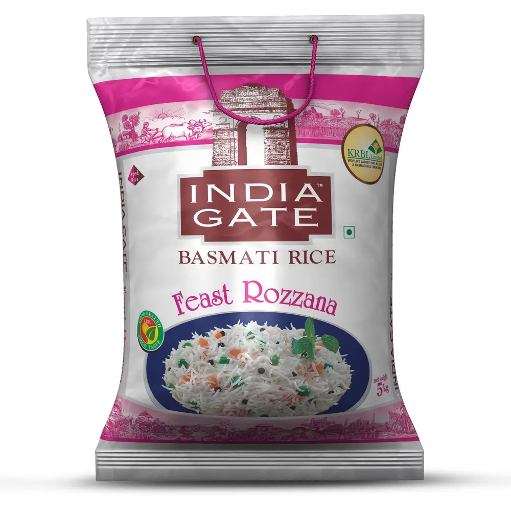 India Gate Basmati Rice Feast Rozzana 5kg