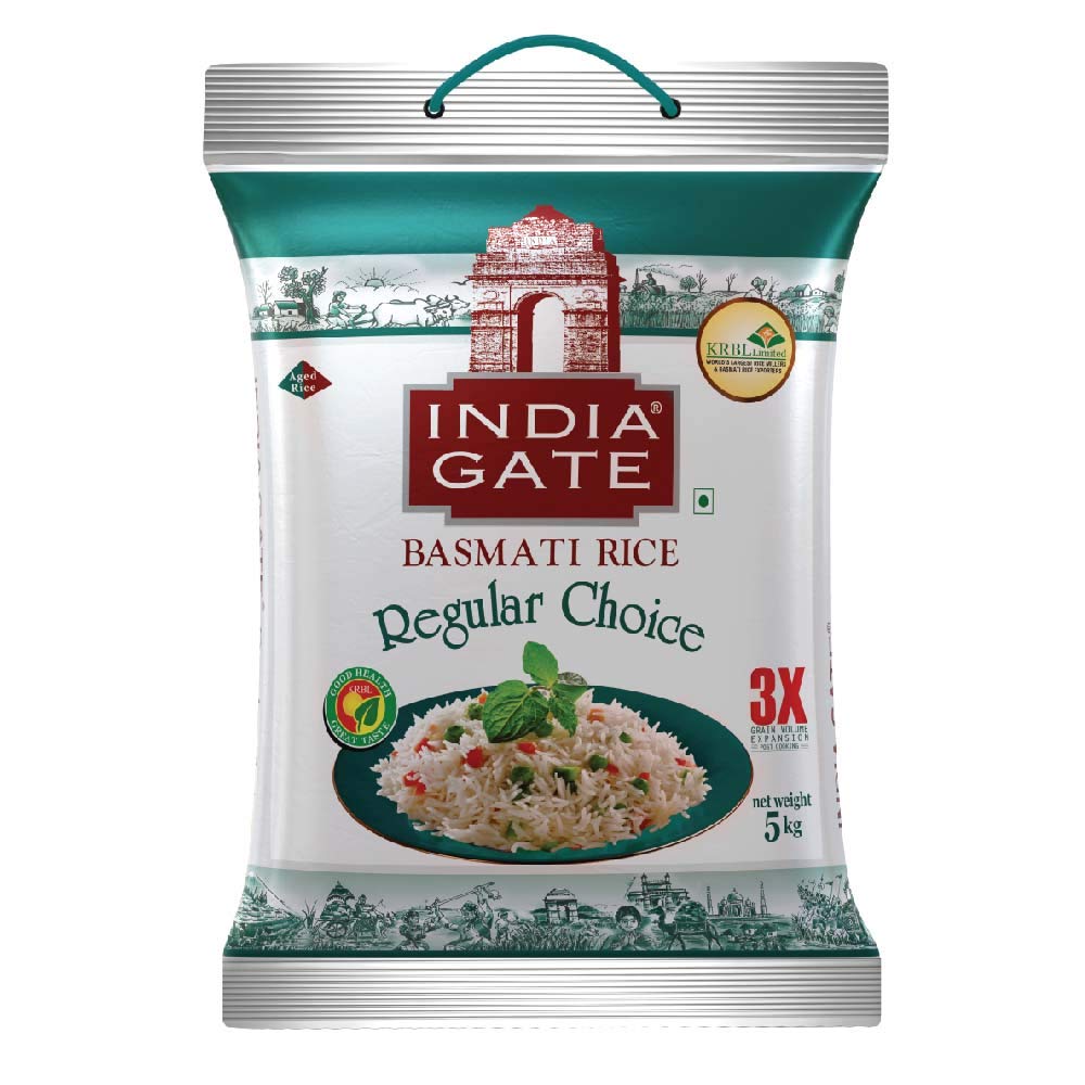 India Gate Basmati Rice Regular Choice 5Kg