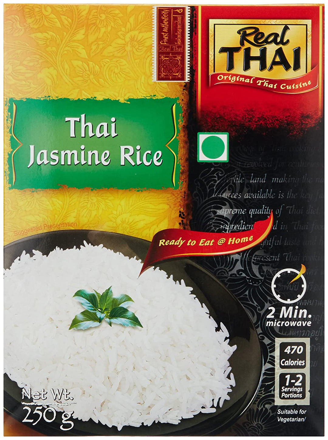 Real Thai Thai Jasmin Rice 250gm