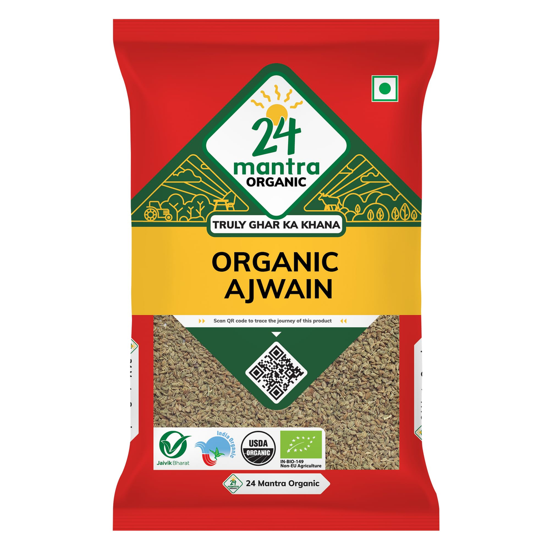 24 MANTRA ORGANIC AJWAIN 100GM