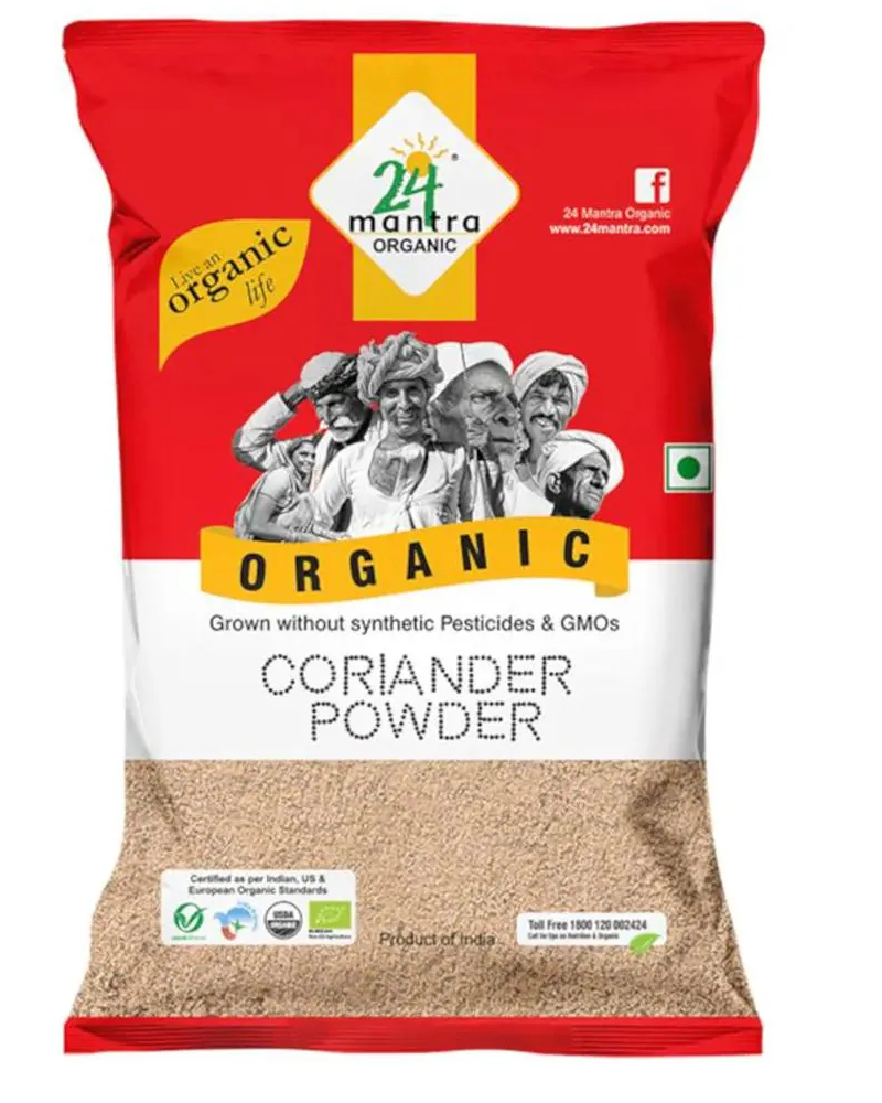 24 MANTRA ORGANIC CORIANDER POWDER 100GM