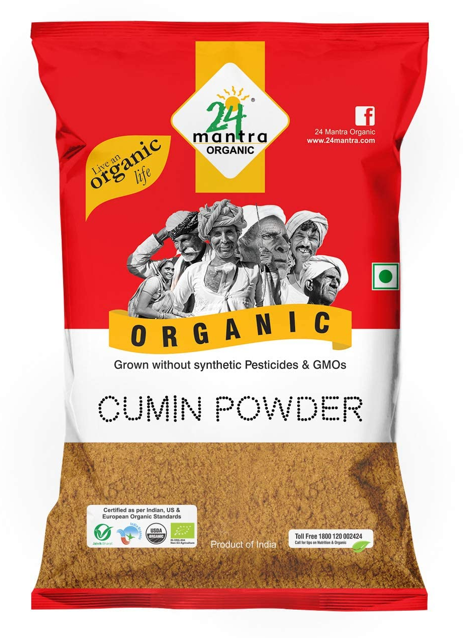 24 MANTRA ORGANIC CUMIN POWDER 100GM