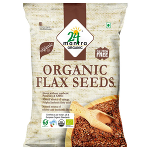 24 MANTRA ORGANIC FLAX SEEDS 200GM