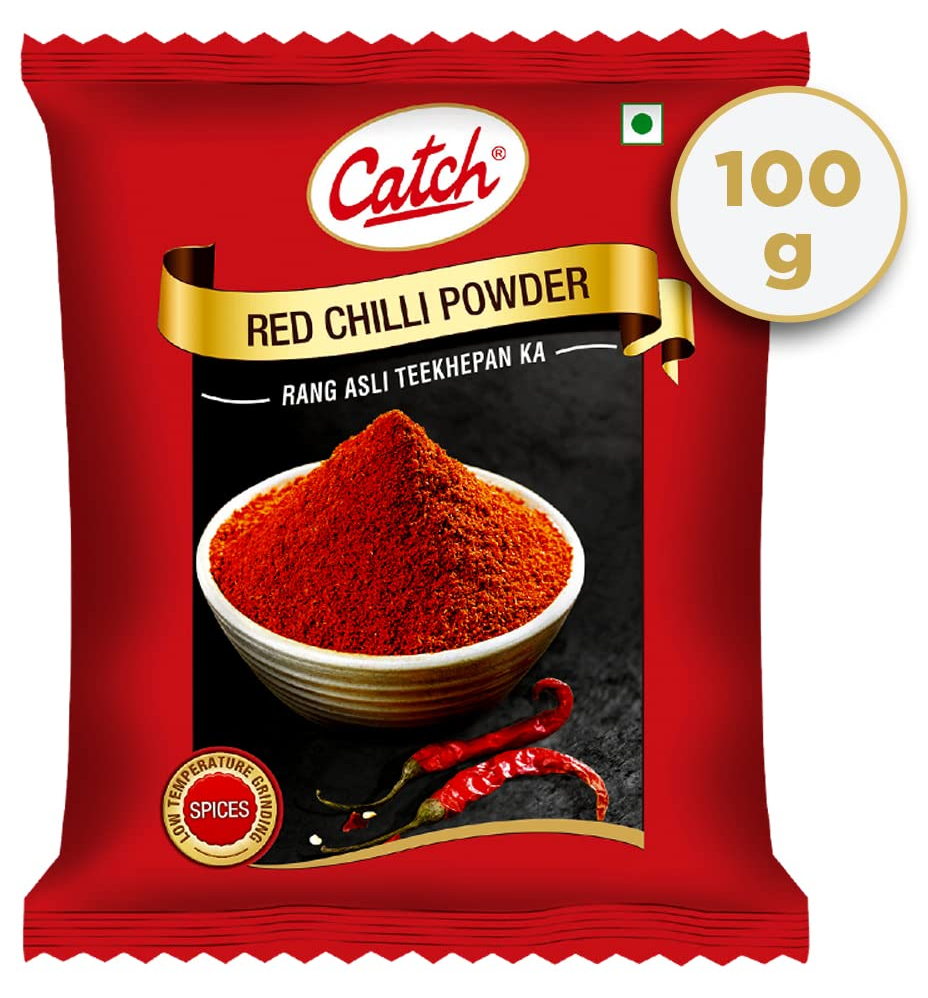 Catch Red Chilly Powder Pouch 100gm