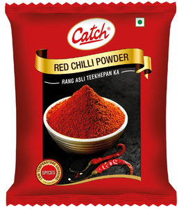 Catch Red Chilly Powder Pouch 500gm