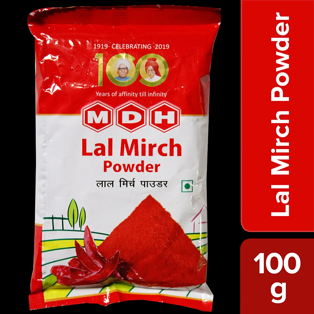 Mdh Lal Mirch Powder Pouch 100gm