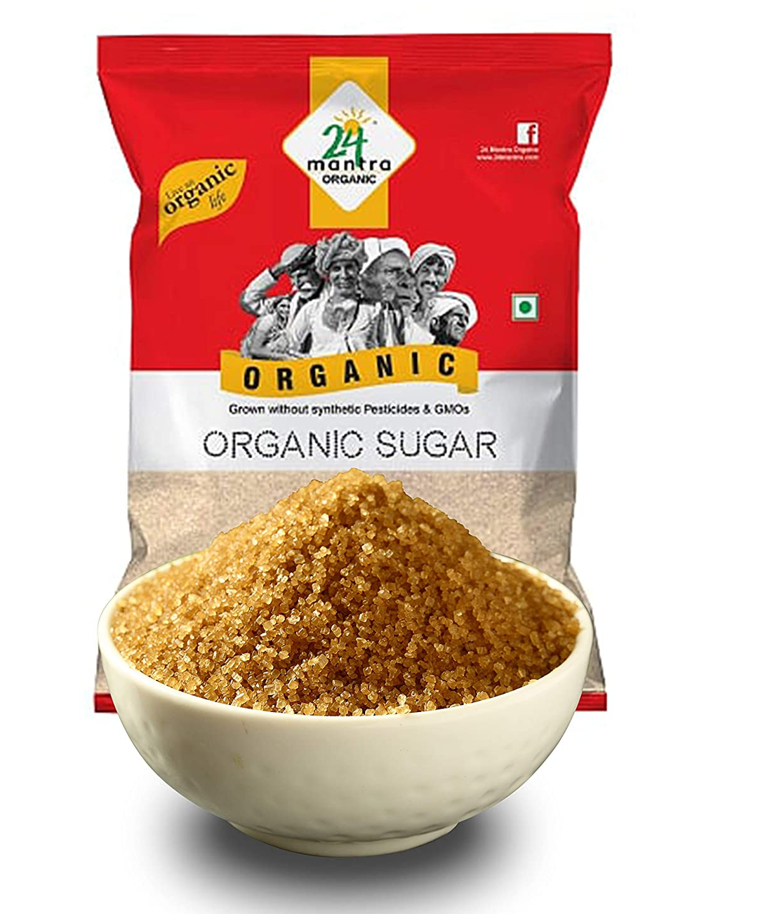 24 MANTRA ORGANIC ORGANIC SUGAR 1KG