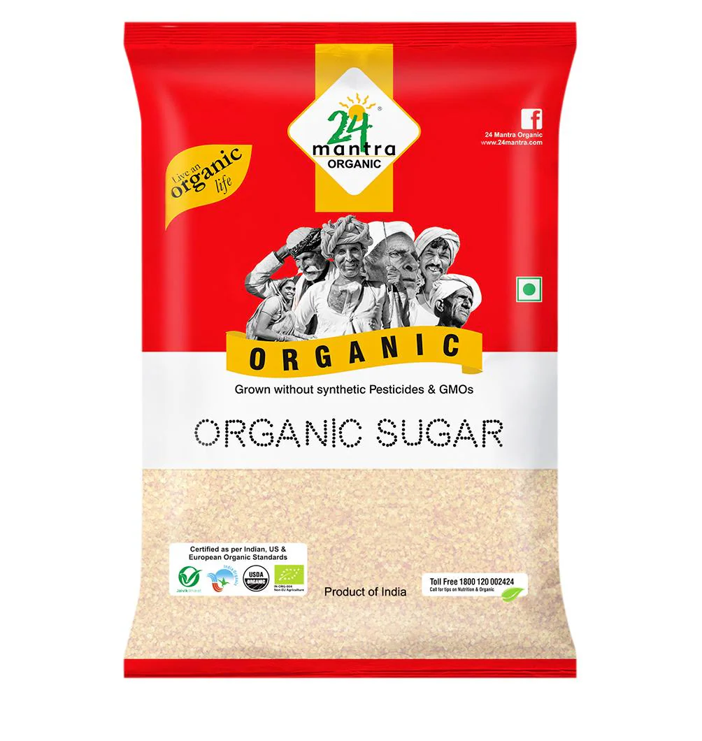 24 MANTRA ORGANIC ORGANIC SUGAR 500GM