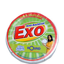 EXO DISH WASH ROUND- BAR 500GM