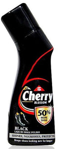 CHERRY BLOSSOM BLACK LIQUID SHOE POLISH 75ML