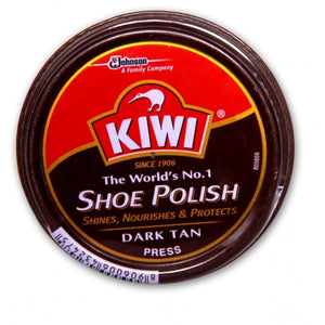 KIWI SHOE POLISH DARK TAN 40GM