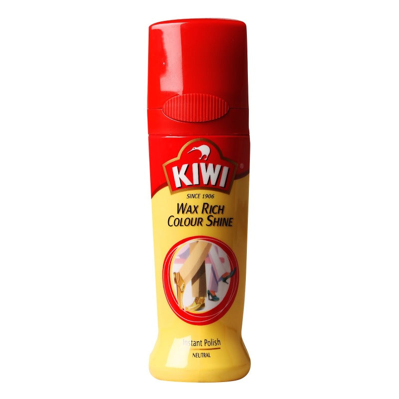 KIWI WAX RICH COLOUR SHINE INTANT POLISH NETURAL 75ML