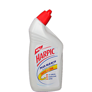 Harpic Plus Bleach Triple Action Toilet Cleaner 500ml