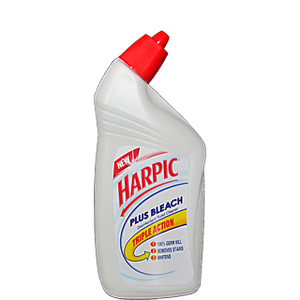 Harpic Plus Bleach Triple Action Toilet Cleaner 500ml