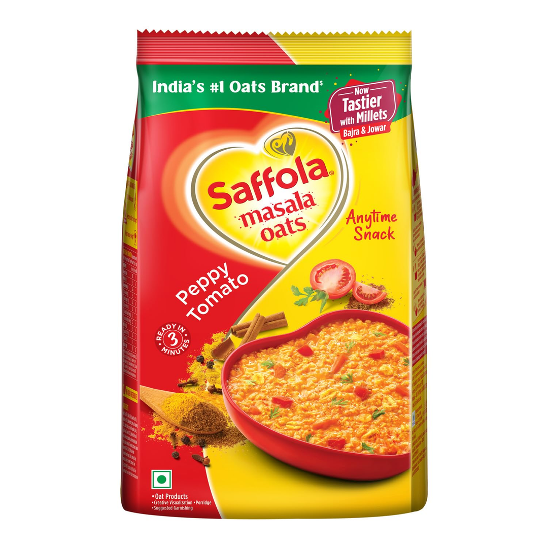 Saffola Masala Oats Peppy Tomato 400gm