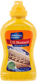 American Garden Yellow Mustard 255gm