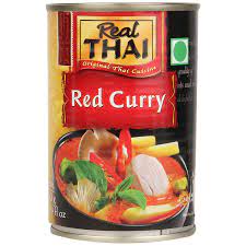 Real Thai Red Curry Tin 400gm Imp