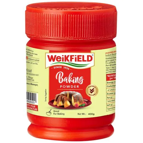WEIKFIELD BAKING POWDER DOUBLE ACTION 400GM