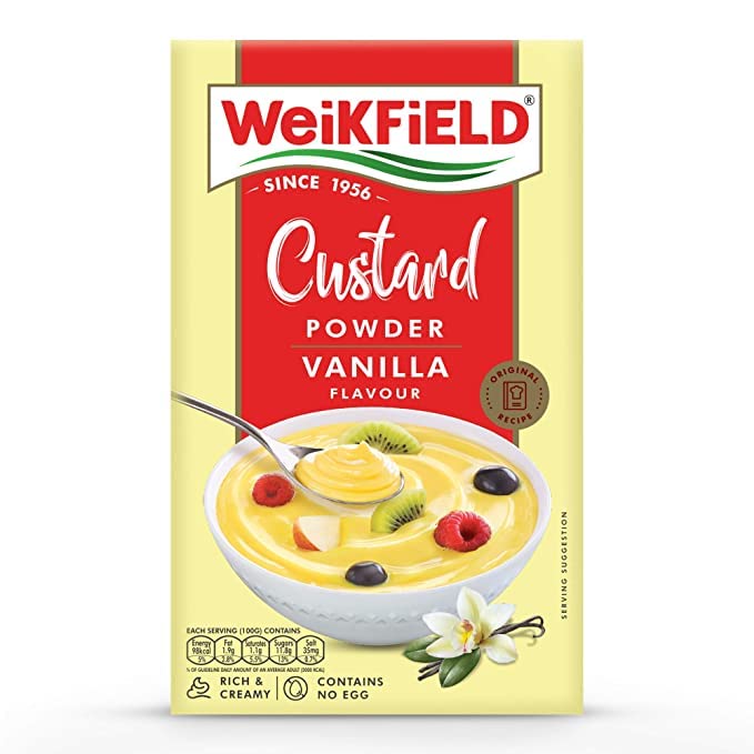 Weikfield Custard Powder Vanilla Flavour 100gm
