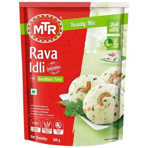 Mtr Rava Idli Breakfast Mix 200gm