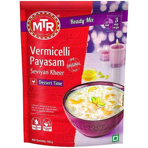 MTR SEVIYAN KHEER VERMICELLI PAYASAM SWEET MIX 180GM