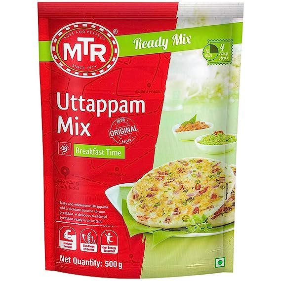 Mtr Uttappam Breakfast Mix 500gm