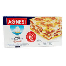 AGNESI LASAGNE PASTA 500GM IMP