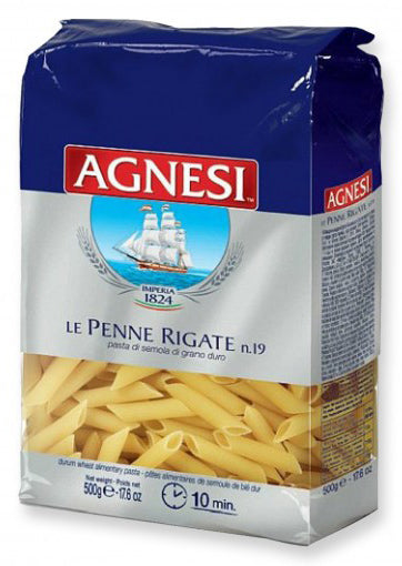 AGNESI TRICOLORI PASTA 500GM IMP