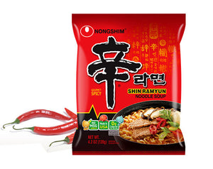 Nongshim Kimchi Ramyun Noodle Soup Pack 120gms