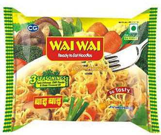 Wai Wai 1-2-3 Noodles Vg Masala Flavoour 70gm