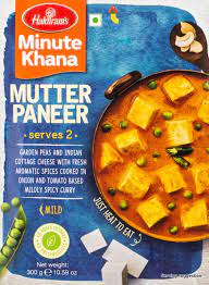 Haldirams Minute Khana Mutter Paneer 300gm