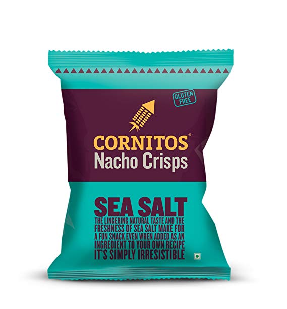 Cornitos Nacho Crisps Sea Salt 150gm