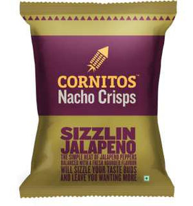 Cornitos Nacho Crisps Sizzlin Jalapeno 150gm