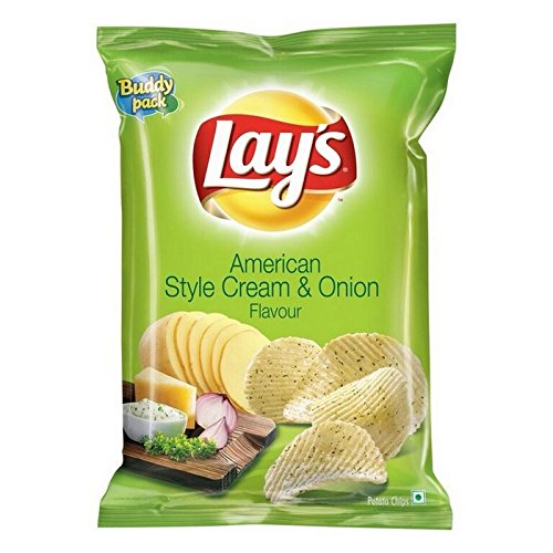 Lays American Style Cream - Onion Flavour 57gm