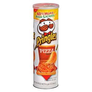 Pringles Pizza Flavoured Patato Crisps 169gm